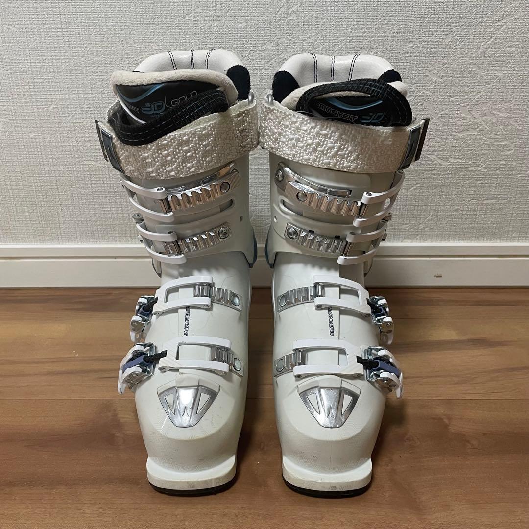 超溝ありでガリキズ無し elan146cm ATOMIC23/23.5cmストック付きスキー