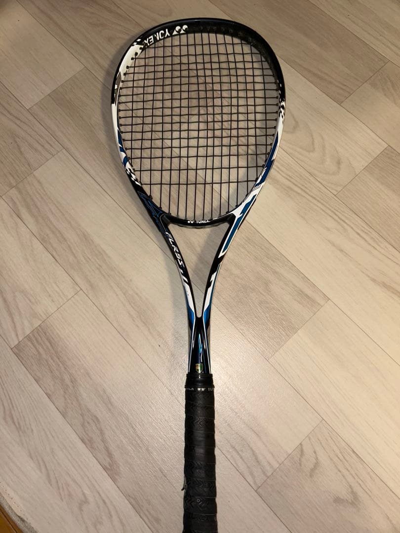 軟式テニスラケット3本(ラケットケース付き)➕シューズ入れ YONEX（ヨネックス） ラケットバッグ6 テニス6本用 BAG2532R シューズ