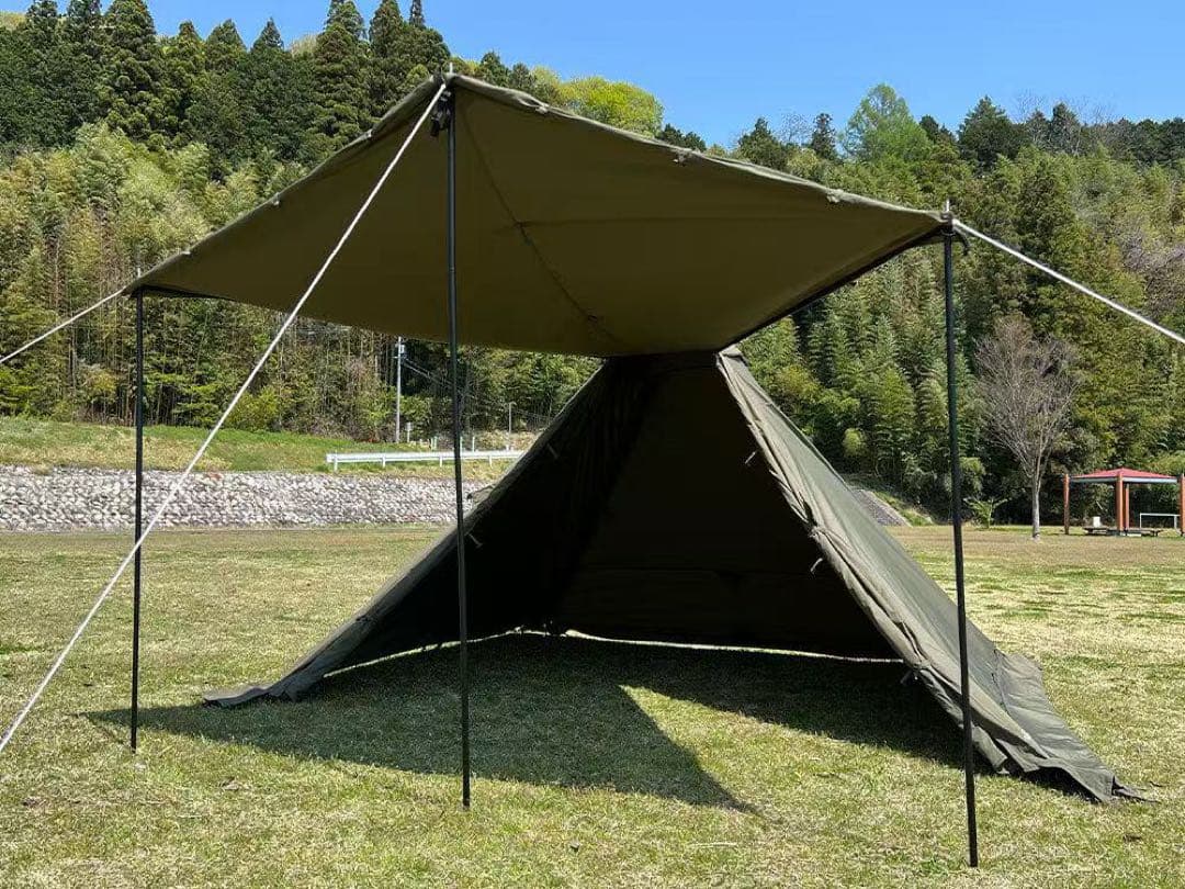 FUTURE FOX FOX-PENTA ティピテント TC素材 タープ Amazon | FUTUREFOX FOX-PENTA ティピーテント TC素材 ワンポール