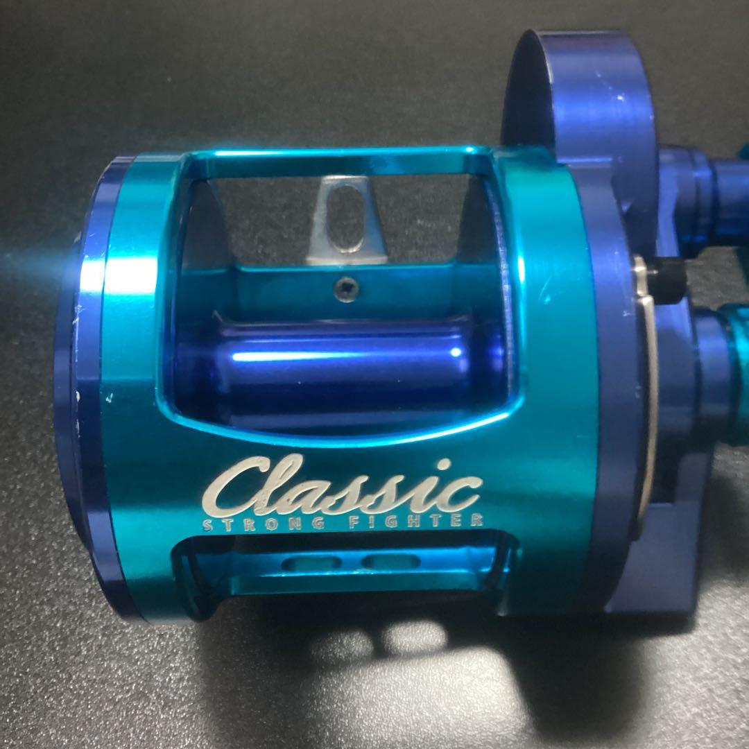 ストロングファイタークラシックGH剛樹モデル ブルー系コンビカラー