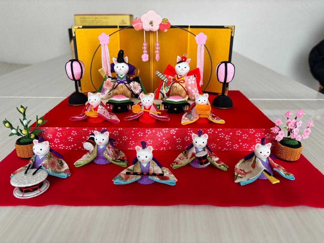 龍虎堂リュウコドウ 開花猫雛　10人揃え 龍虎堂リュウコドウ 開花猫雛10人揃え