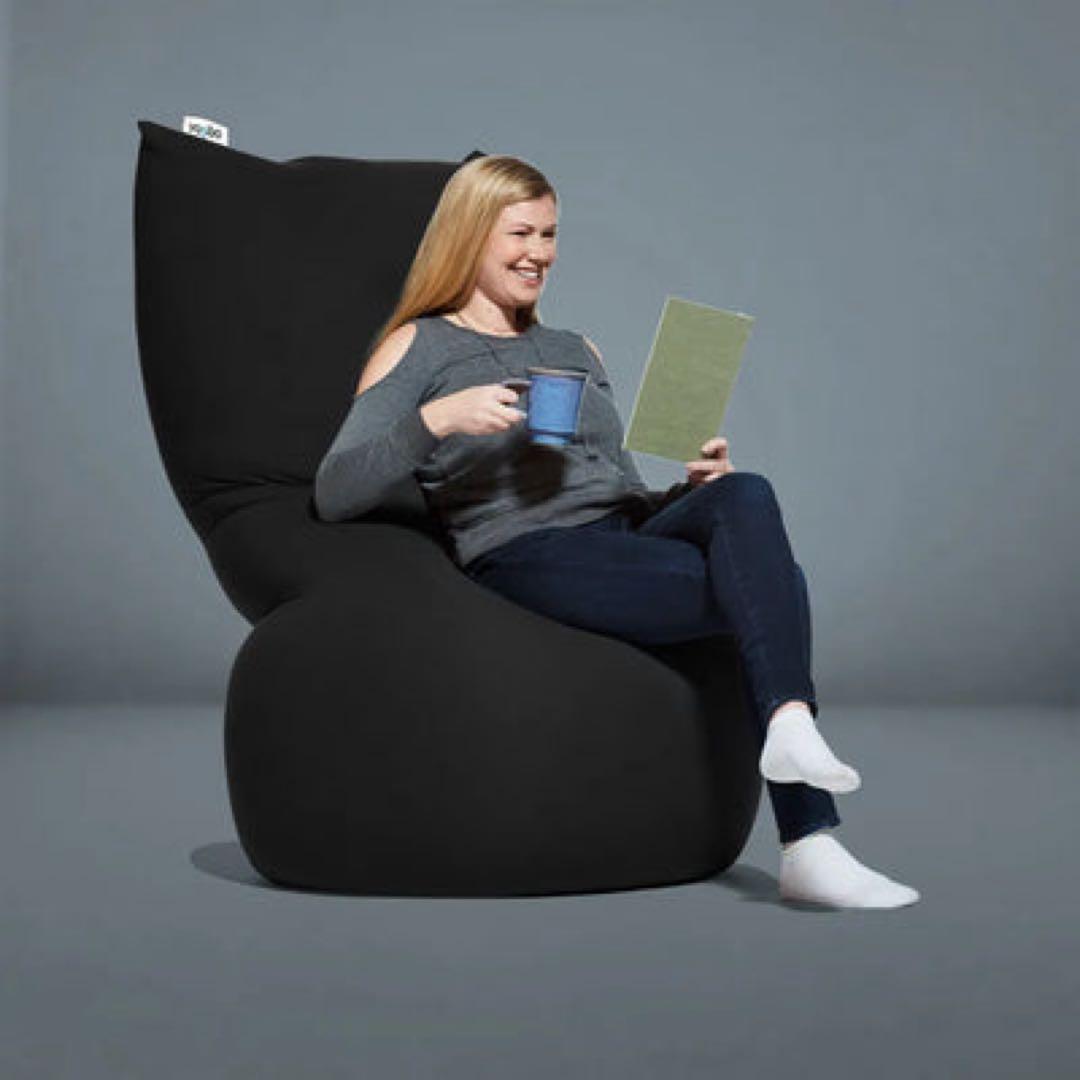 引き取りのみ】Yogibo Max ブラック ヨギボー - メルカリ