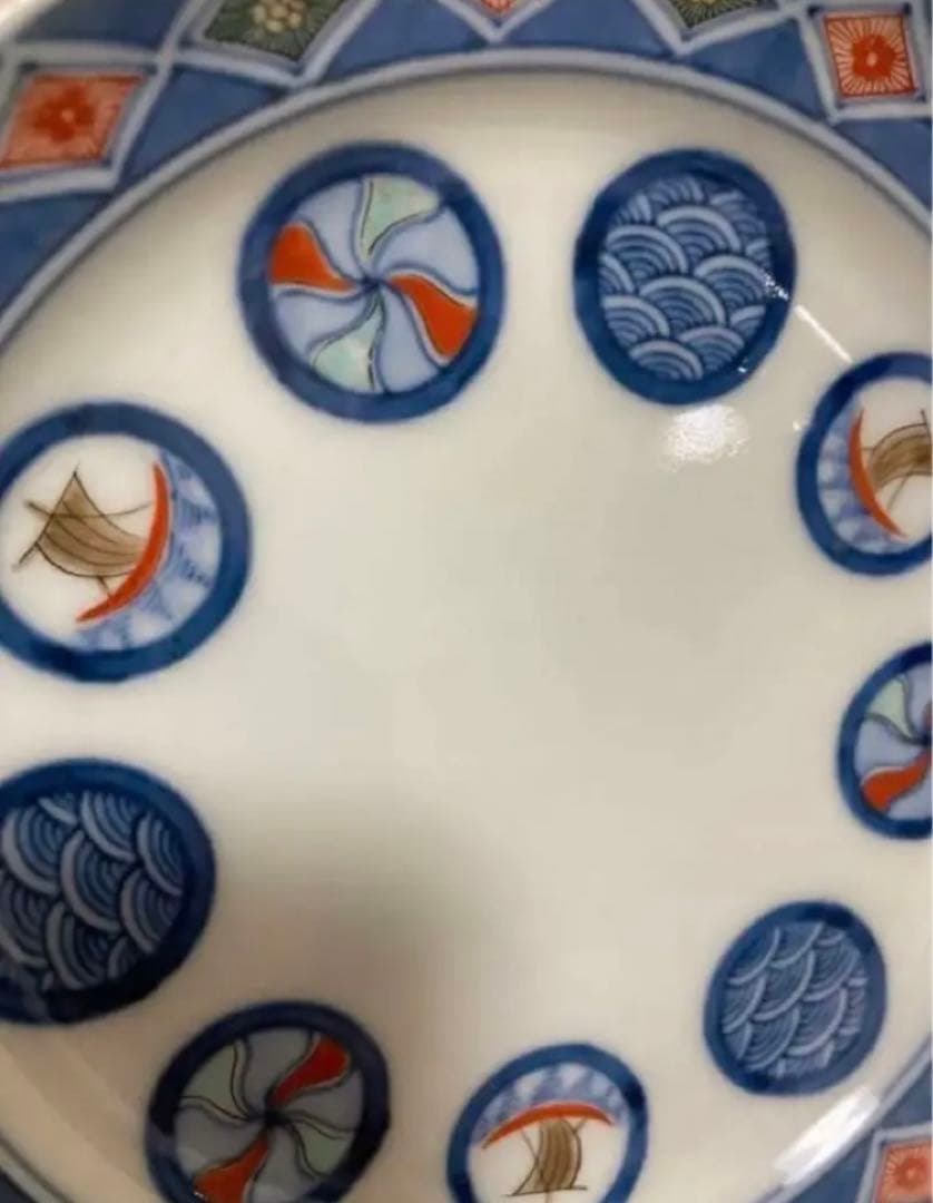 柿右衛門 舟丸地文 皿 5枚 - メルカリ