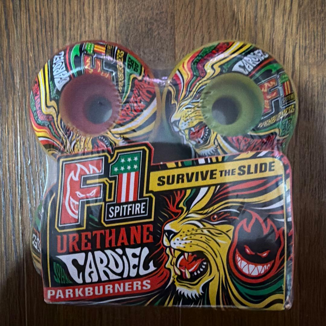 スケートボード Vintage Spitfire John Cardiel model BLACK LABEL JOHN CARDIEL SNUFF REISSUE DECK (9