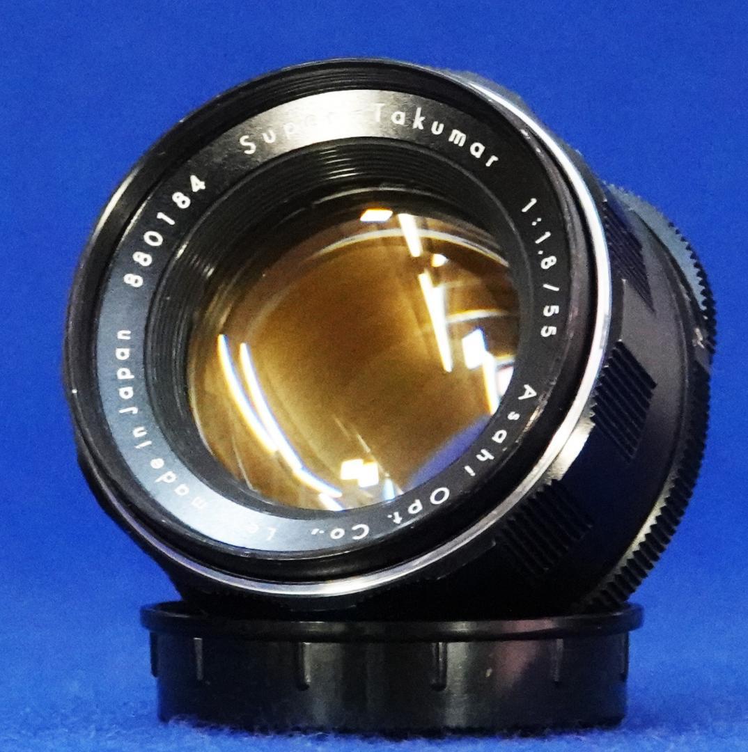 880184　美品！フレア有　前期型　Super-Takumar　F1.8/55