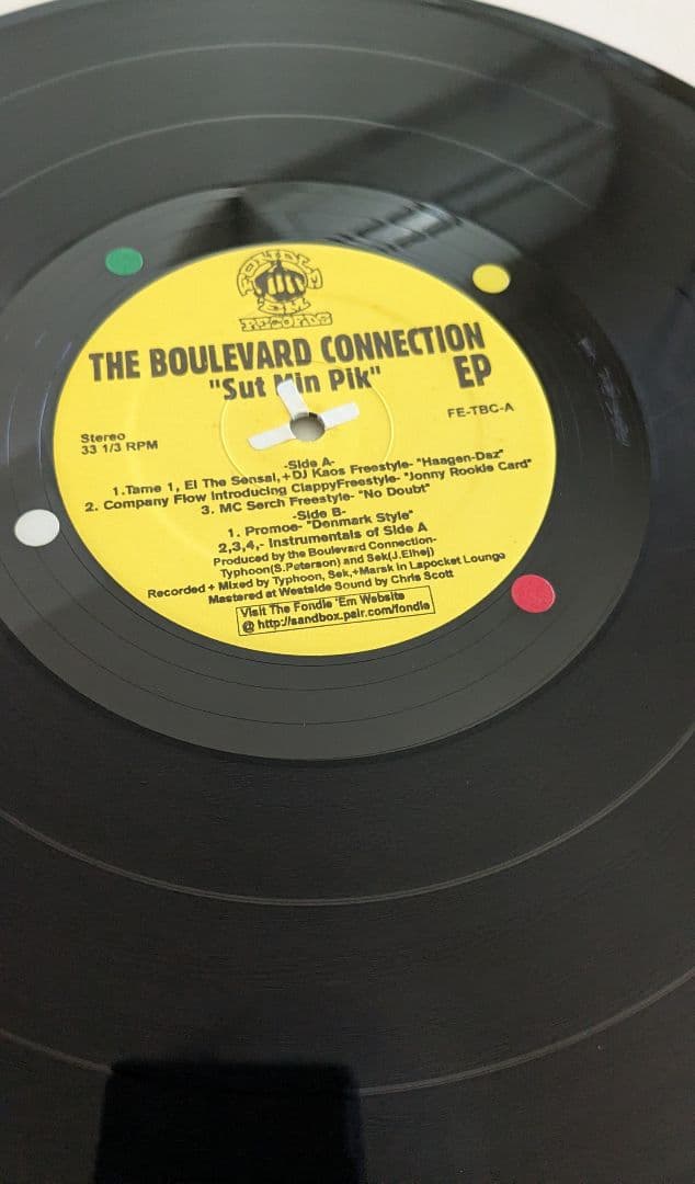 洋楽 THE BOULEVARD CONNECTION \"Sut Min Pik\"