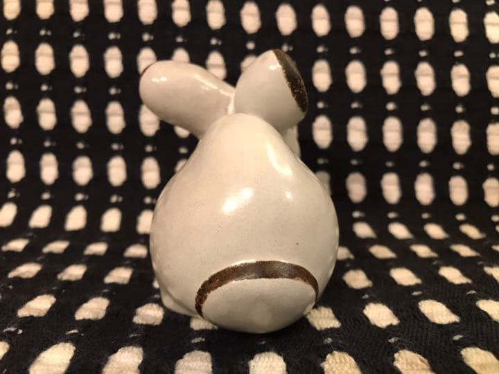 Nittsjo/ニットショー スウェーデン 野うさぎの親子 フィギュアリン