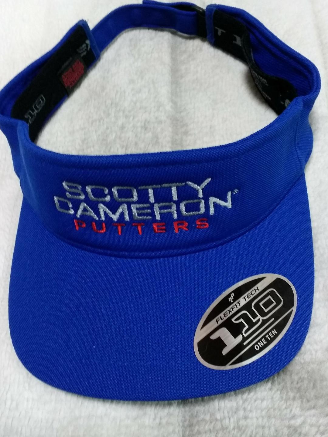 スコッティキャメロン サークルT ブルー サンバイザー 限定品 golfaholics_bde