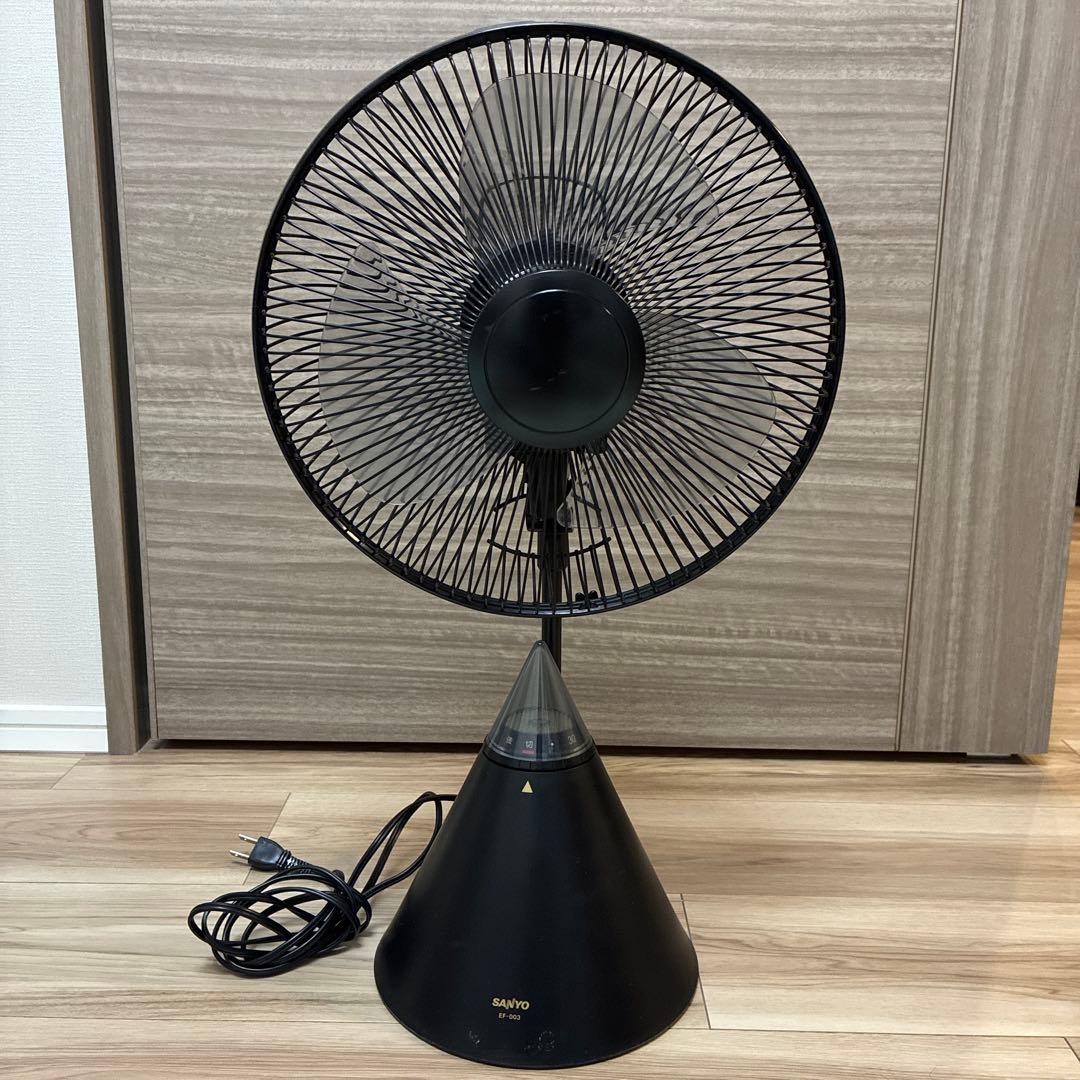 SANYO 26センチ卓上扇風機 EF-003 90年製 - メルカリ