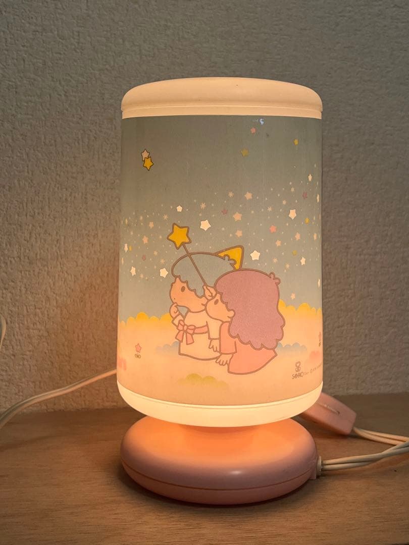 Sanrio 昭和レトロ リトルツインスターズ ルームライト - メルカリ