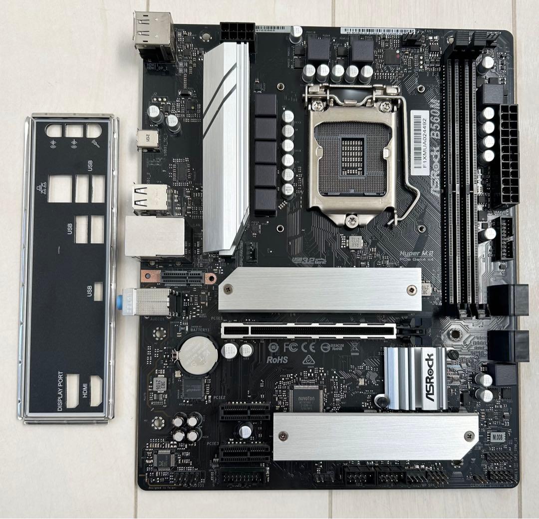 ASRock B560M マザーボード 動作品 ASRock > B560M Steel Legend