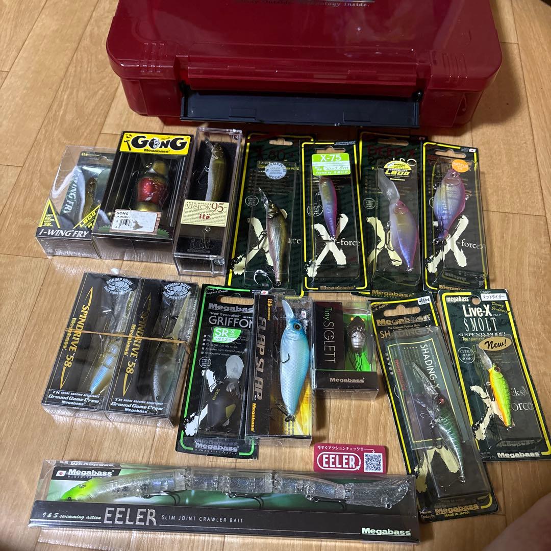 メガバスルアー15本セットレッドタックルボックス付き Megabass - メガバス オンラインショップ