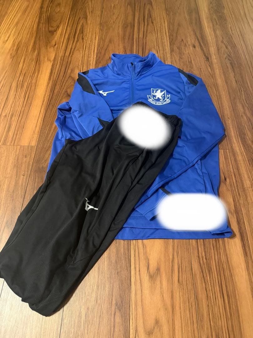 仙台育英サッカー部Mizuno ハーフジップ トレーニングパンツ セット