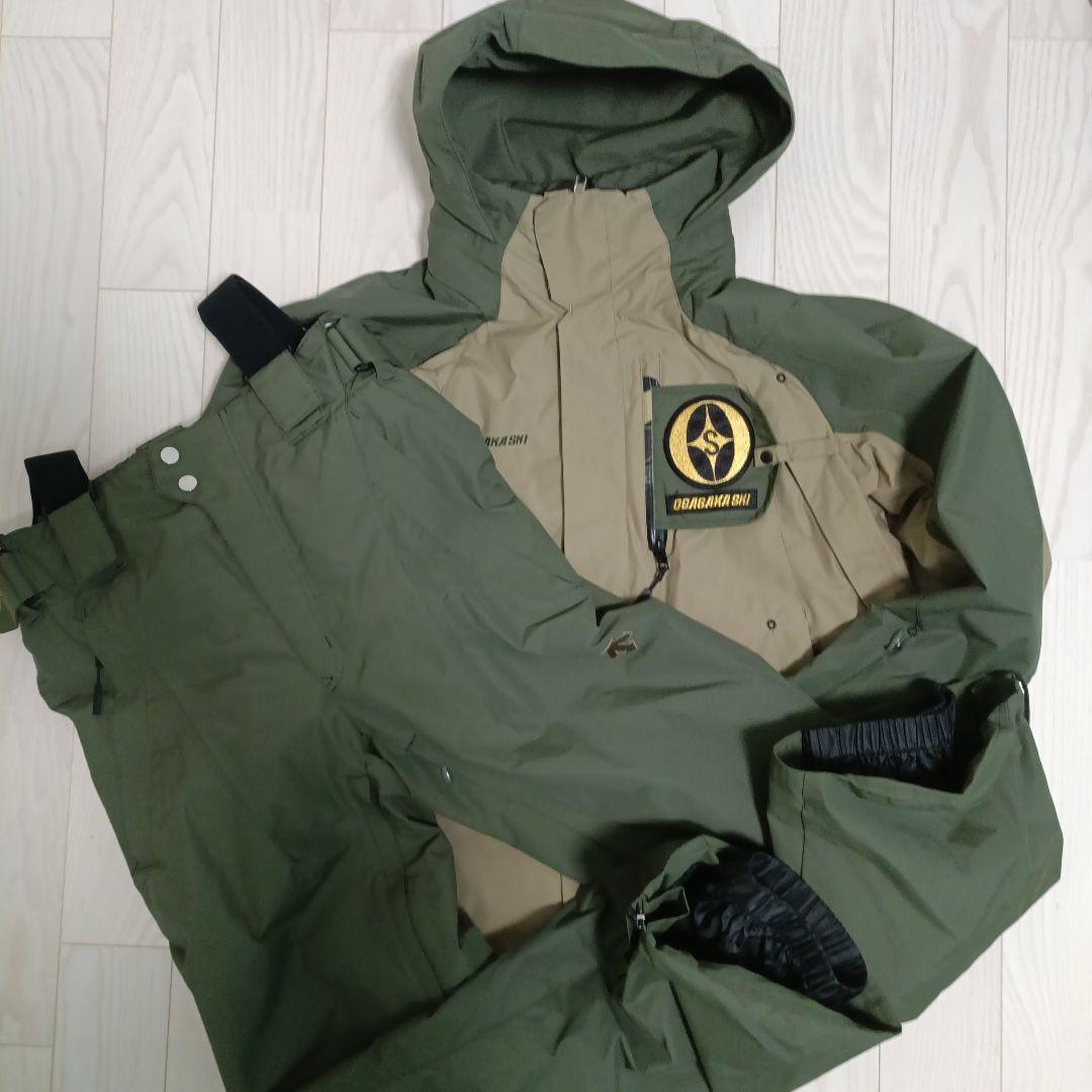 オガサカ デサント スキーウェア 上L下M - メルカリ