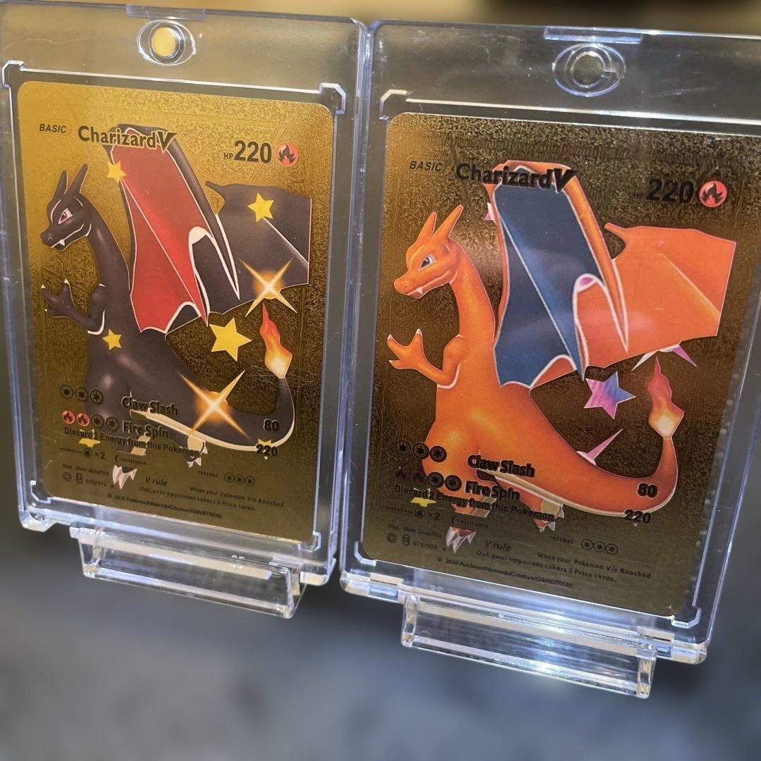 リザードン海外版ゴールド(本日限定価格) - メルカリ