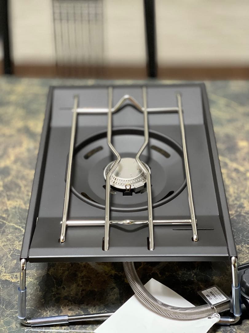 フラットバーナー スノーピーク GS-450R 耐熱ブラック塗装 - メルカリ