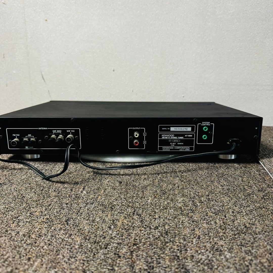 D78早い者勝ち！KENWOOD FM/AM/TVステレオチューナー