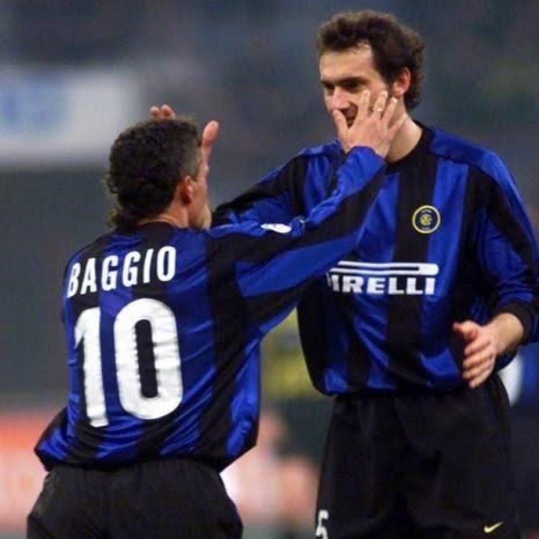 美品！】99/00 インテル ミラノ♯10 ロベルト・バッジョ【Mサイズ