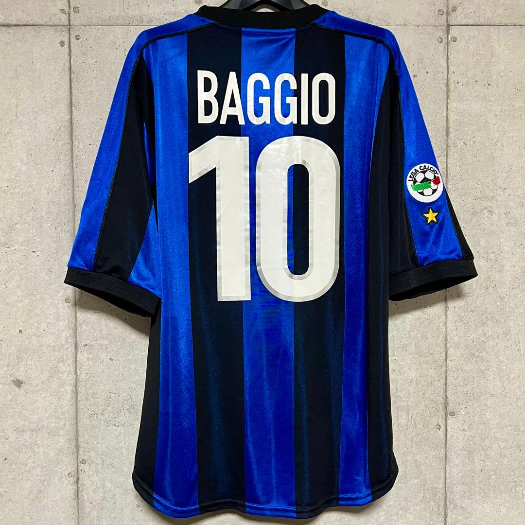 美品！】99/00 インテル ミラノ♯10 ロベルト・バッジョ【Mサイズ