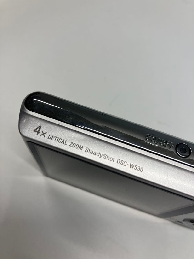 SONY デジカメ サイバーショット DSC-W530 シルバー 【A851】 - メルカリ