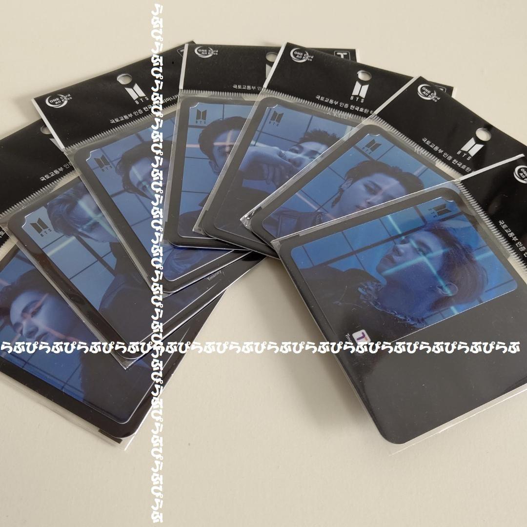 BTS《パッケージ未開封/7枚》Tmoneyカード全メンバー7名♪コンプリート