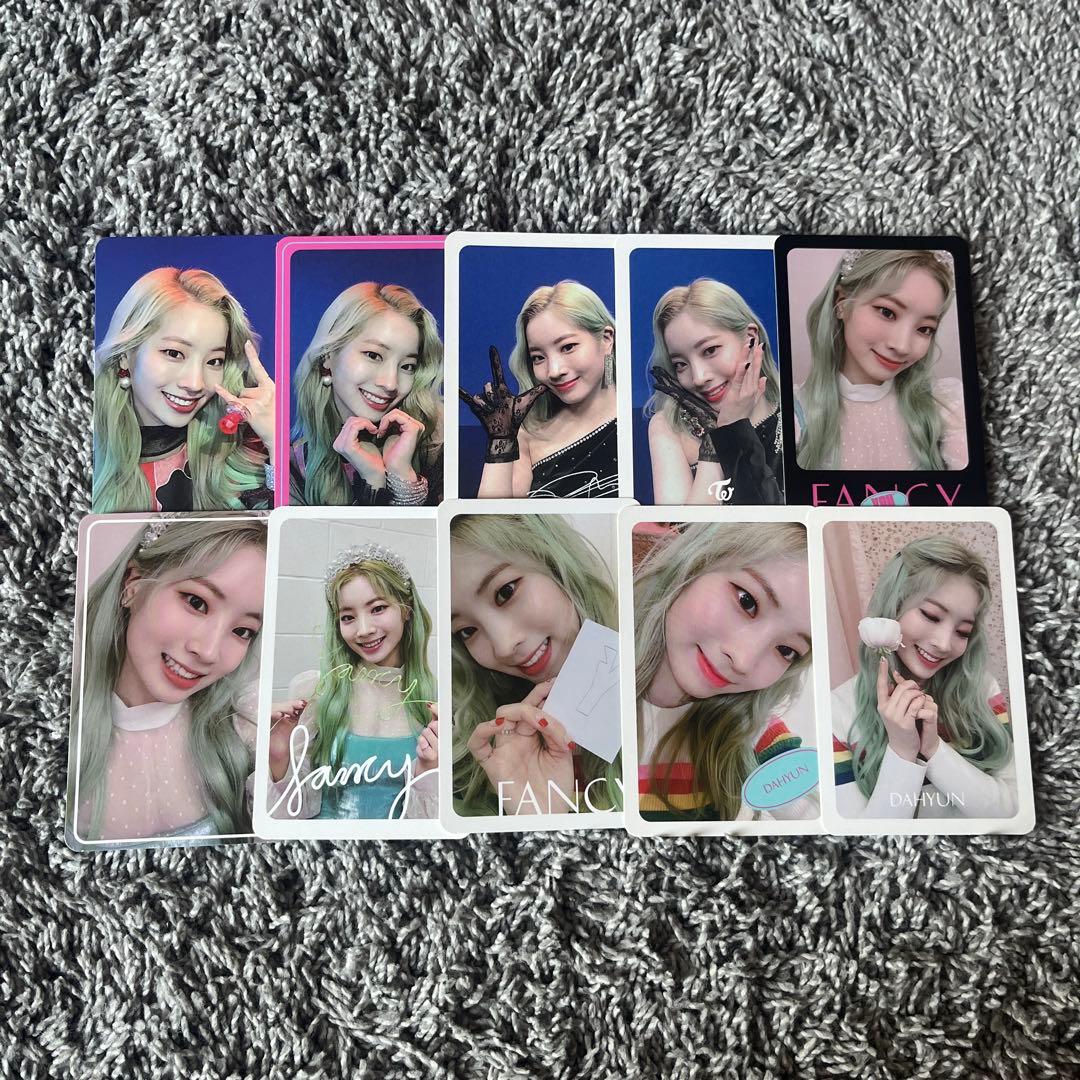 TWICE Fancy ダヒョン トレカ コンプセット - メルカリ