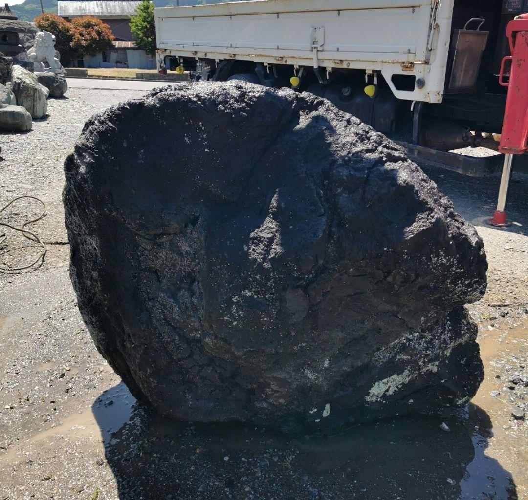 浅間溶岩石400キロ庭石石石材 庭坪庭ガーデニング
