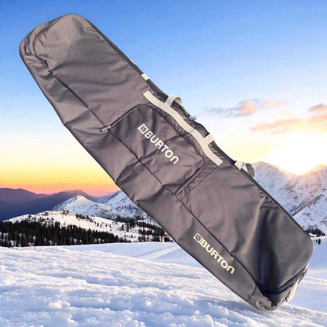 未使用！Burton スノーボードバッグ 茶色2ホイールキャスタ付き 166cm 未使用！Burton スノーボードバッグ 茶色2ホイールキャスタ付き 166cm