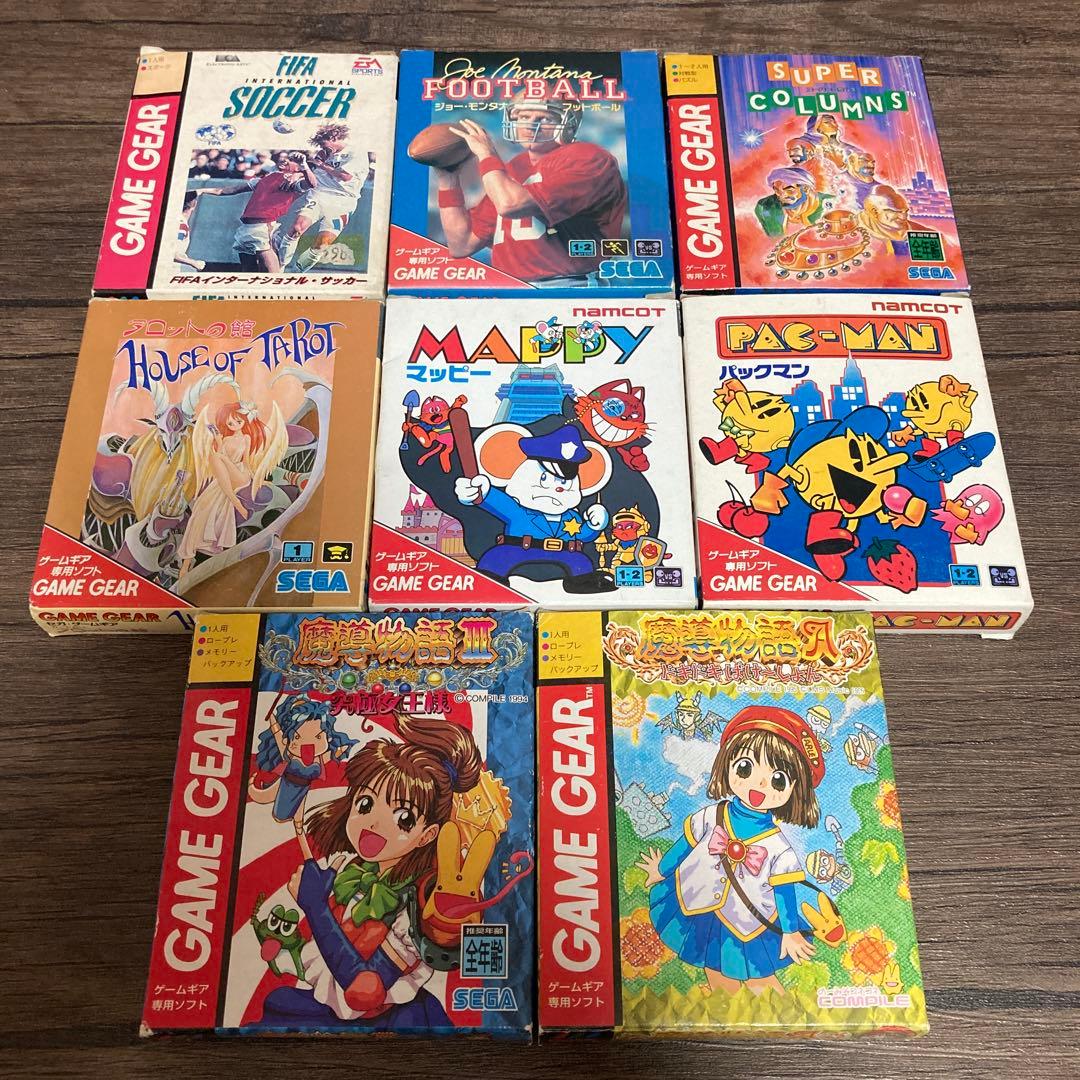 ゲームギア ソフト カセット 8本セット - メルカリ