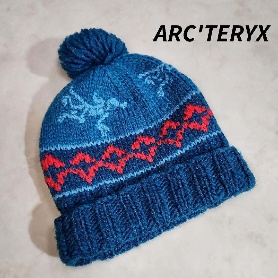 アークテリクス ARC'TERYX ポンポン付き ニット帽 83912 - メルカリ