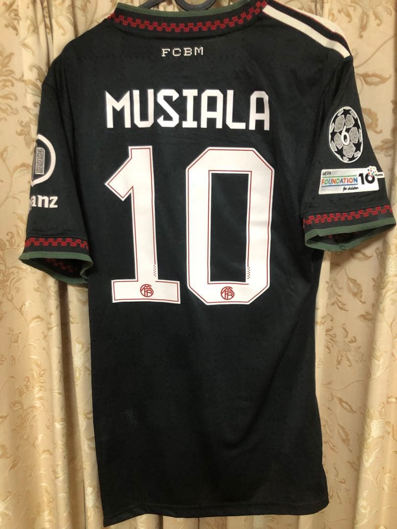 [美品]バイエルン25/26 3rd J・ムシアラ CL仕様 オーセンティック 未使用]バイエルン25/26 3rd J・ムシアラ CL仕様 オーセンティック