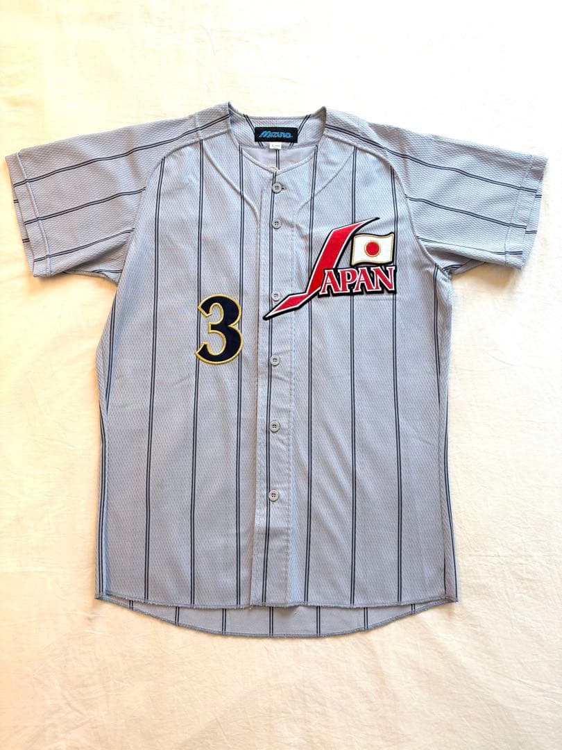 長嶋茂雄 日本代表監督 2004年アテネ五輪 ビジターユニフォーム