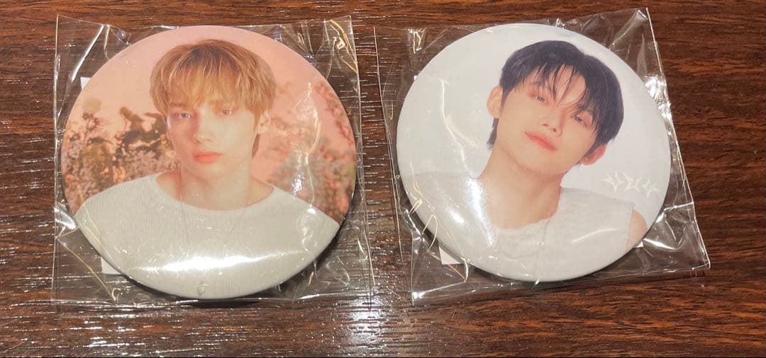 TXT ACT:TOMORROW 缶バッジ ヨンジュン ヒュニンカイ セット - メルカリ