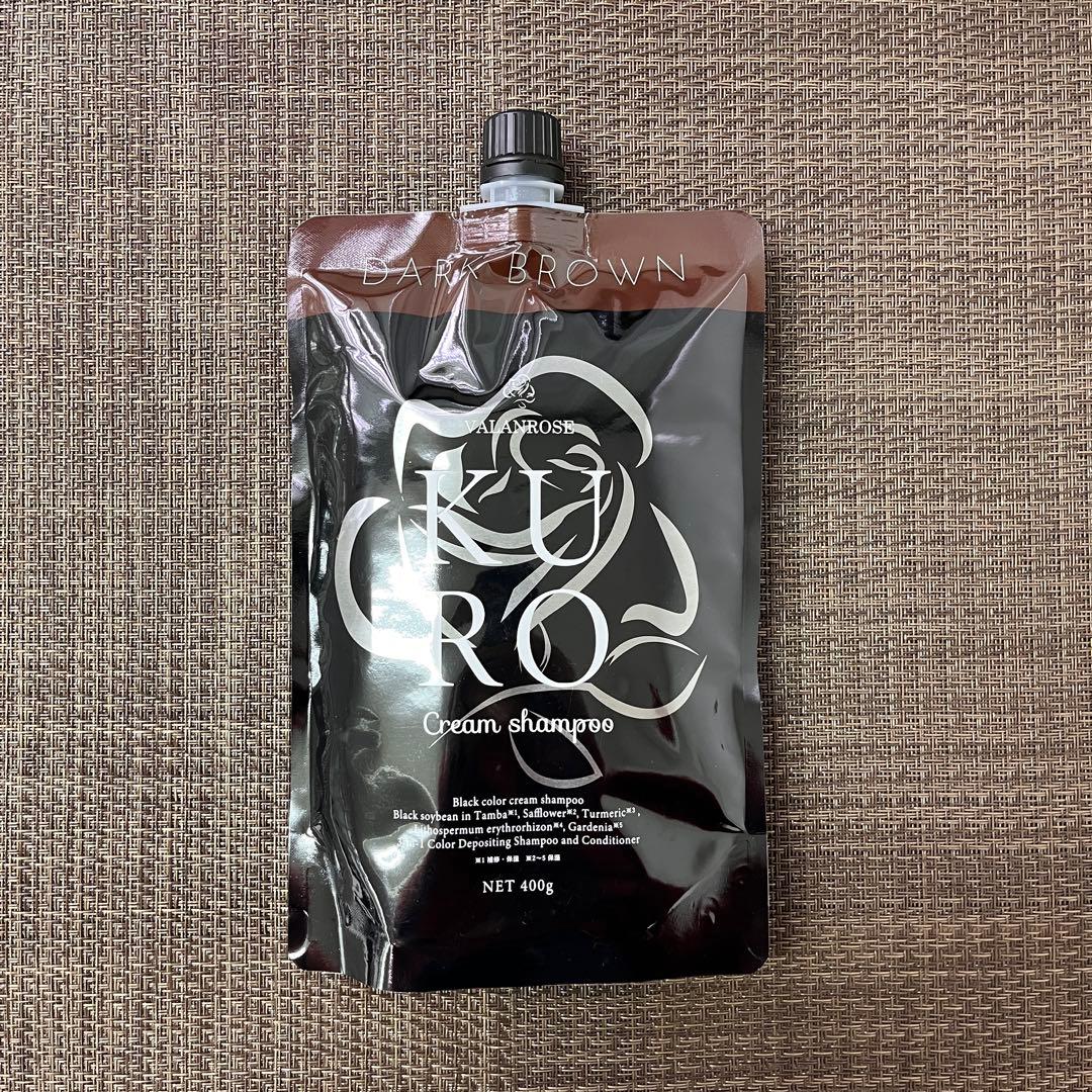 未開封 美品】バランローズ KURO クリームシャンプー 400g - メルカリ