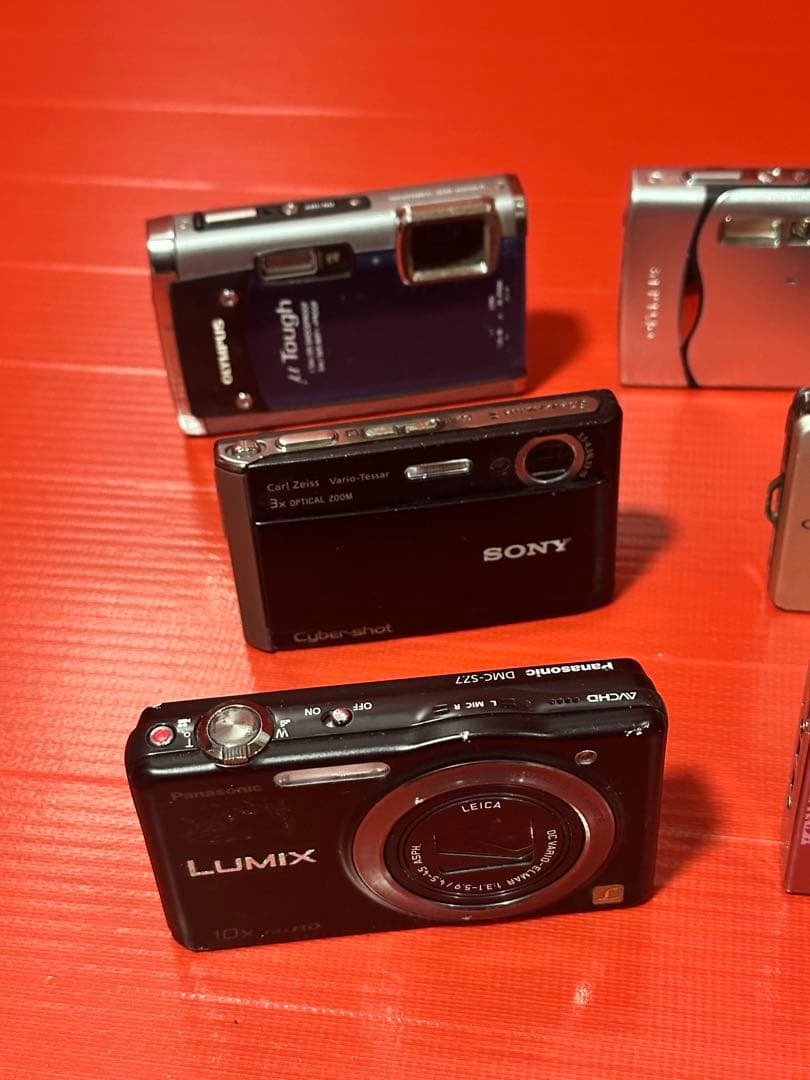 10台 デジカメラ まとめ【動作未確認ジャンク扱】⑤ デジタルカメラ