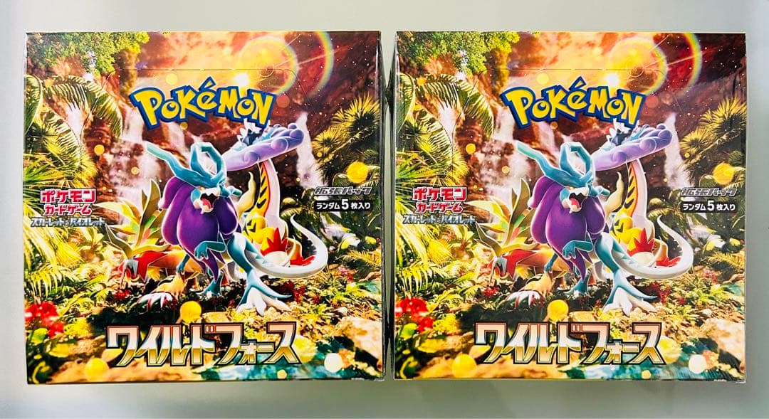 ✨未開封・新品✨ポケモンカード ワイルドフォース 2BOX - メルカリ