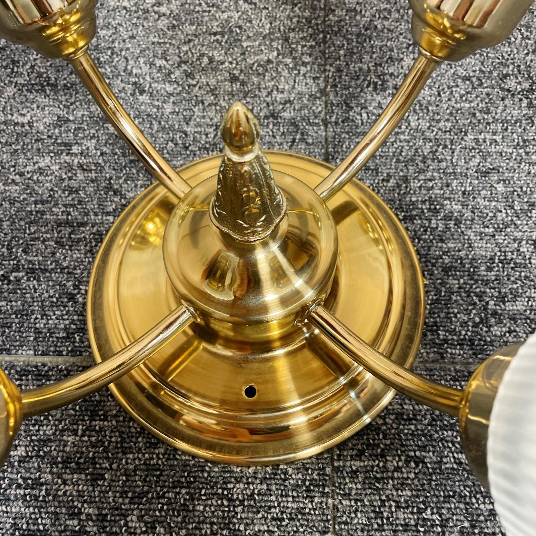 希少】ナショナル LB57468T シャンデリア 4灯 ヴィンテージ レトロ