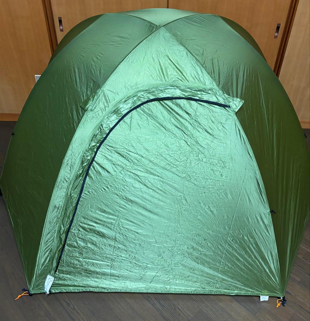 アライテント(ARAI TENT) ドマドームライト1 ドマドームライト1レビュー】広い土間が特徴！テン場を楽しみたい人に