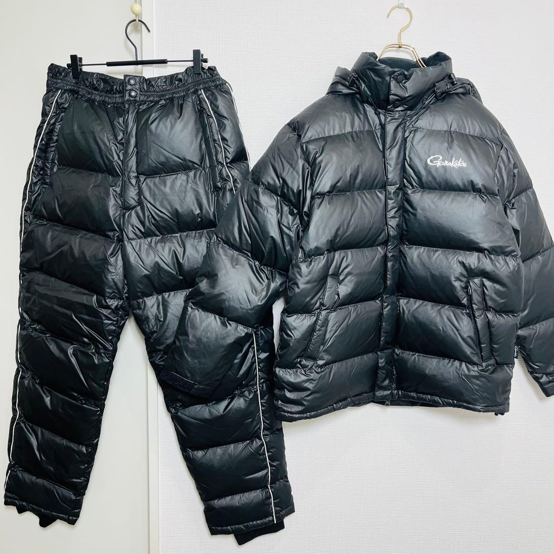 がまかつ ダウンスーツ 上下セット 600FP GM-3236 ブラック LL - メルカリ