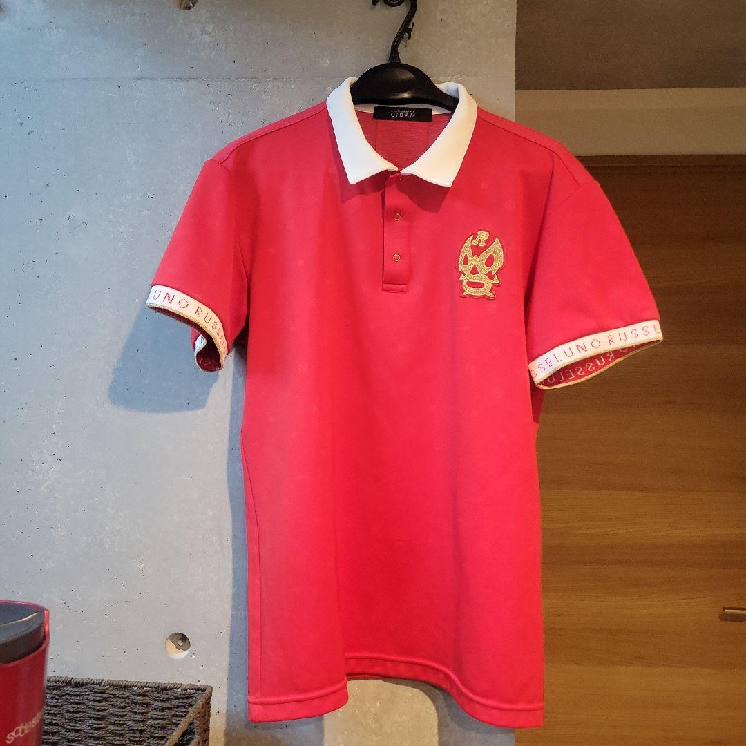 CIDAM 赤 ポロシャツ メンズ TOMMY HILFIGER（トミー・ヒルフィガー） ポロシャツ ショートスリーブ