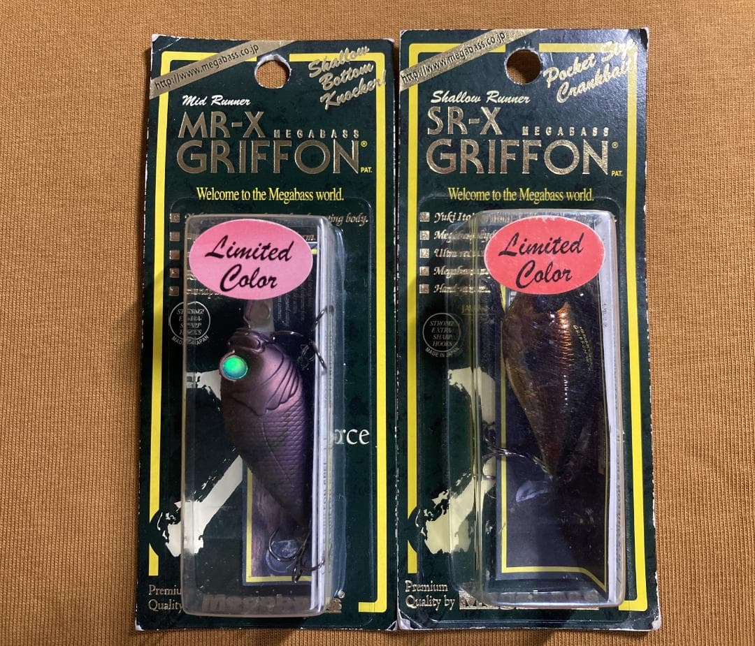 激レア★早い者勝ち★メガバス グリフォンMR-X&SR-X 2点セット 激レア☆早い者勝ち☆メガバス グリフォンMR-X&SR-X 8点セット - メルカリ
