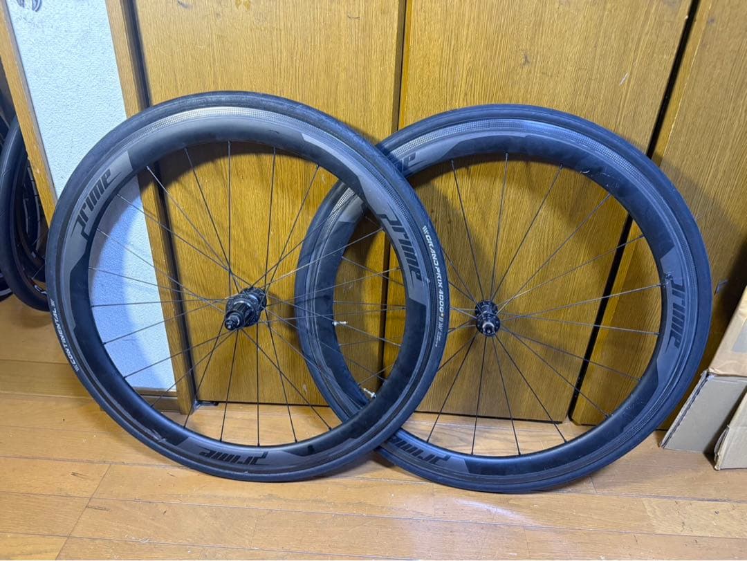 Prime プライム　カーボンホイール　前後セット プライム PRIME ブラックエディション85 ディスク BlackEdition 85 DB
