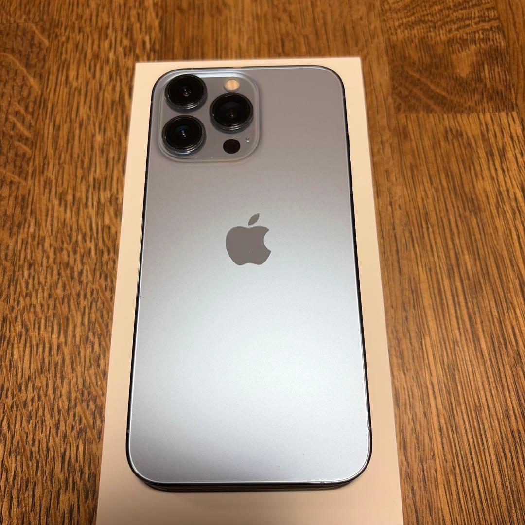 「美品」　iPhone13Pro 512GB シエラブルー　simロックなし 中古：Cランク】【バッテリー劣化】iPhone 13 Pro 512GB シエラブルー