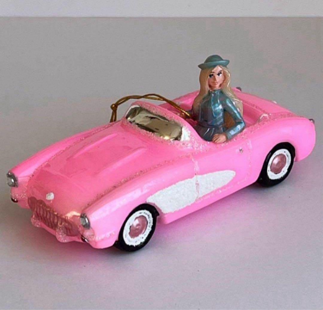 アスティエ クリスマスオーナメント バービー Barbie ピンクの車 Amazon.co.jp: バービー(Barbie) 映画「バービー」 コンバーチブル