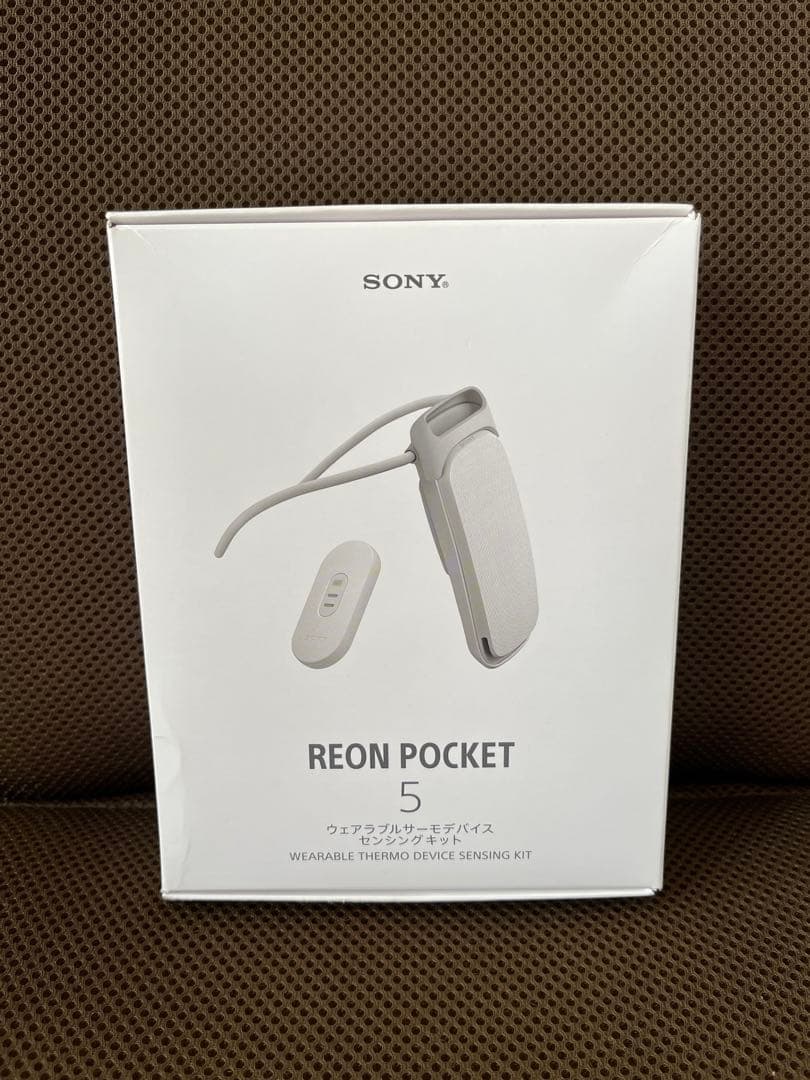 【新品】ソニー REON POCKET 5 ウェアラブルサーモセンシングキット 楽天市場】レオンポケット 5 ソニー SONY ウェアラブルサーモデバイス