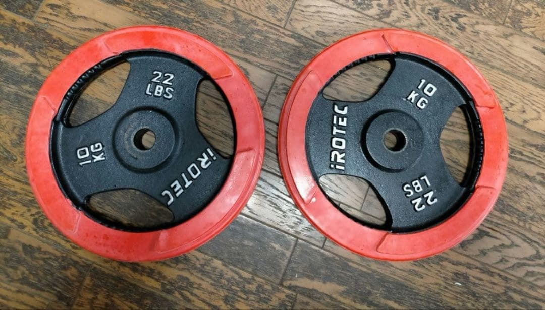 IROTEC アイロテック 10キロプレート 2枚セット - メルカリ