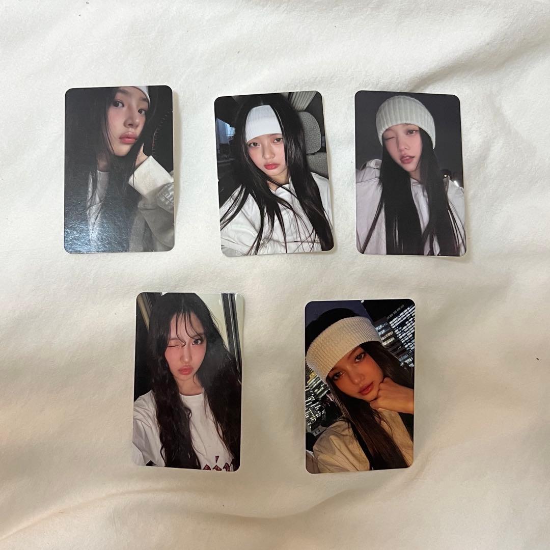 バニーズキャンプ プレミアム席特典トレカ5枚封筒あり NewJeans プレミアム 特典 トレカ 5枚セット