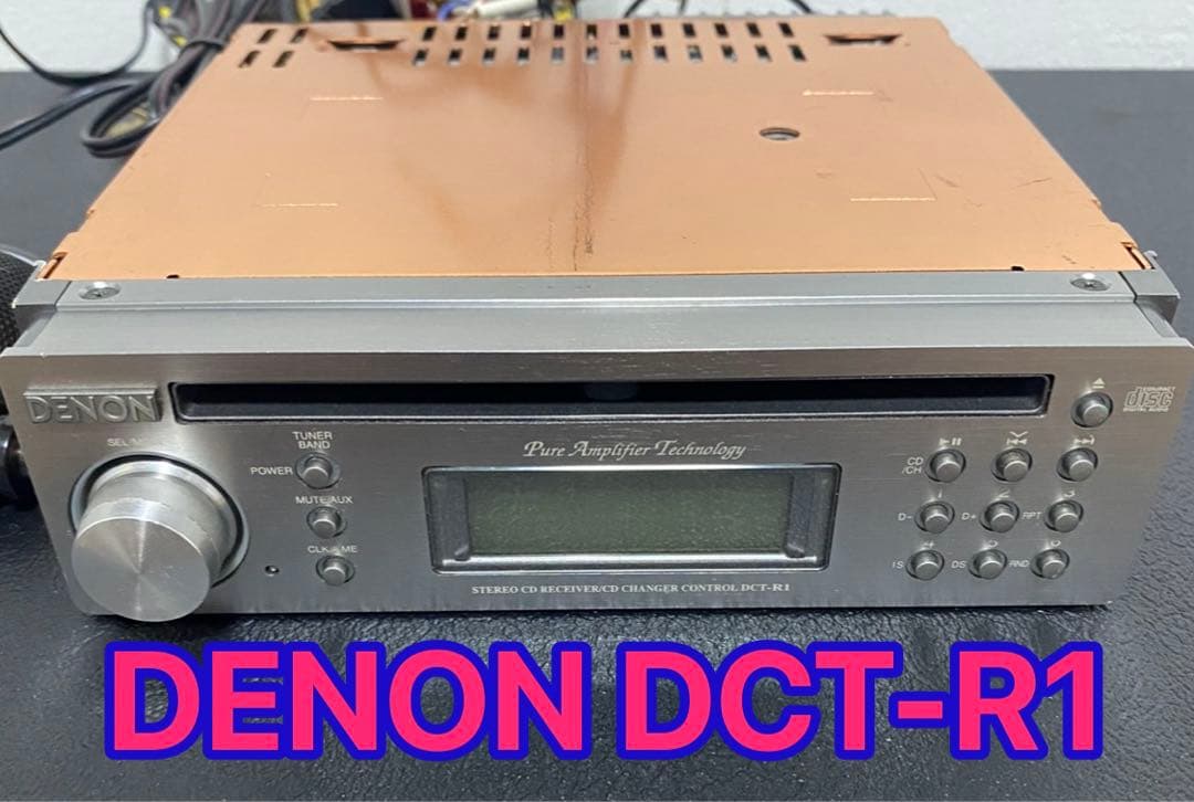 完動品！箱あり！名機！DENON DCT-R1 銅メッキシャシモデル！デノン s-l400.jpg