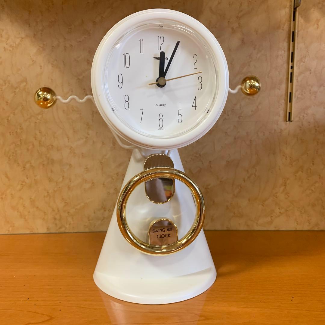 昭和レトロ】ツインバード スイングアートクロック CS-732 - メルカリ