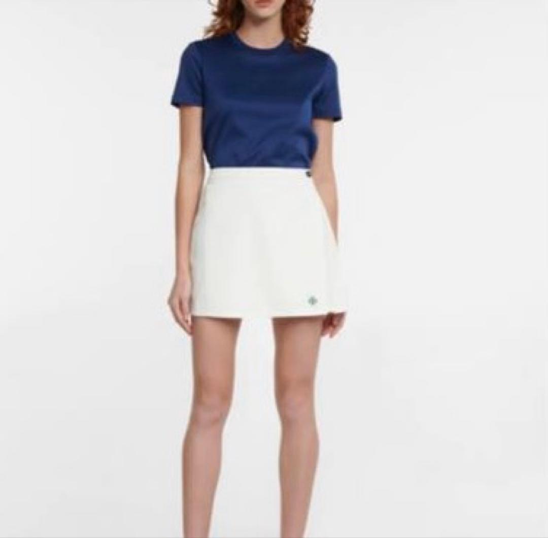TORY BURCH 【新品未使用タグ付き】ラップテニススカートスノーホワイト TORY BURCH 【新品未使用タグ付き】ラップテニススカートスノー